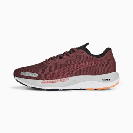 Velocity NITRO 2 Men's Running Shoes, Wood Violet-Ultra Orange, small-DFA