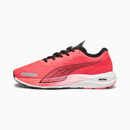 Velocity Nitro 2 Men's Running Shoes, Fire Orchid-Puma Black, small-AUS