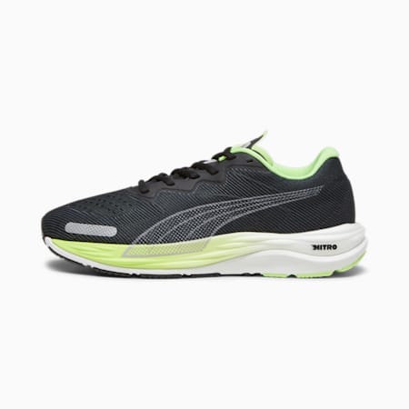 Velocity Nitro 2 Laufschuhe Männer, Puma Black-Speed Green, small