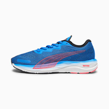 รองเท้าวิ่ง Velocity Nitro 2 Men's Running Shoes, Ultra Blue-Fire Orchid, small-THA