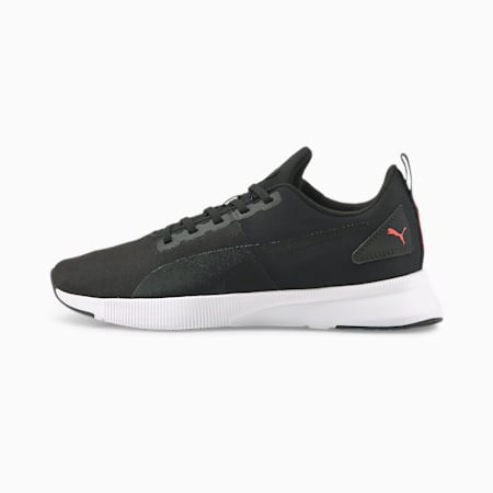 FLYER Runner Mesh Running Shoes | Puma Black-Sunblaze | PUMA Shop All Puma  | PUMA