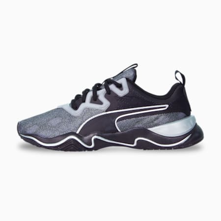 Zone XT Untamed Women's Training Shoes, Puma Black-Metallic Silver, small-SEA