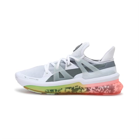 Jamming 2.0 One8 Men's Shoes, Puma White-Ultra Gray-Yellow Alert-Lava Blast, small-IND