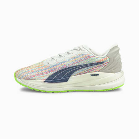 Magnify 나이트로 SP 여성용 러닝화/Magnify Nitro SP Wns, Puma White-Sunblaze-Green Glare, small-KOR