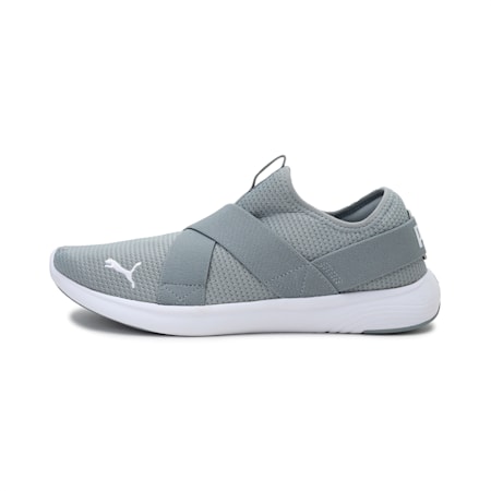 Softride Vital Strap Men's Shoes | Quarry-Puma White | PUMA Shoes | PUMA