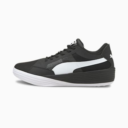 Clyde All-Pro Team Unisex Basketball Shoes, Puma Black-Puma White, small-IND