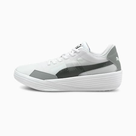 puma clyde white basketball