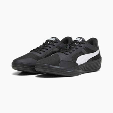 Black puma basketball shoes clearance