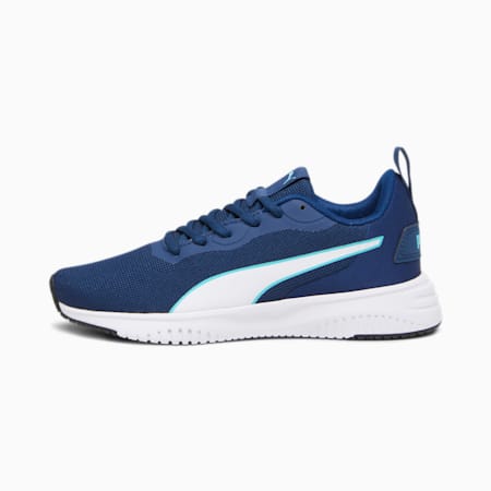 Flyer Flex Youth Trainers, Persian Blue-PUMA White, small-SEA