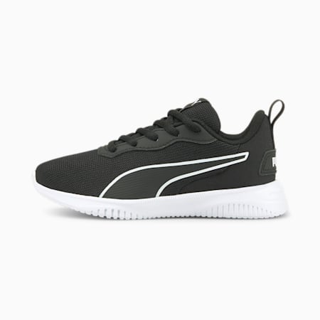 Flyer Flex Kids' Trainers, Puma White-Puma Black, small-SEA