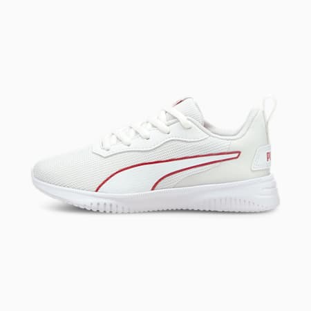Flyer Flex Kids' Sneakers, Puma White-Urban Red, small-AUS