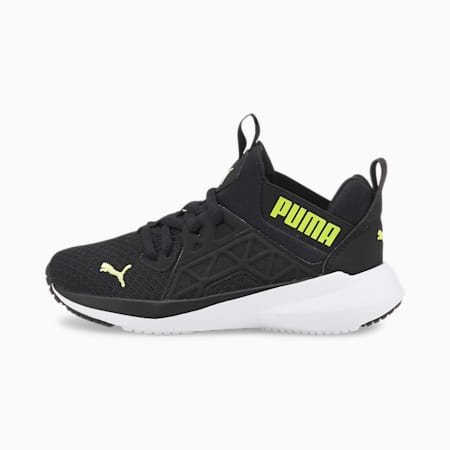 Soft Enzo NXT Kids' Trainers, Puma Black-Puma White, small-IDN