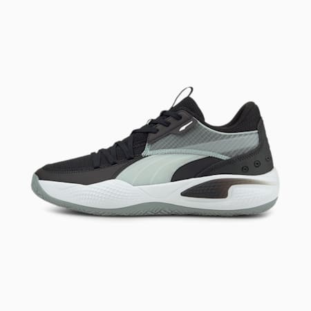 Court Rider Team Basketball Shoes, Puma Black-Puma White, small-PHL