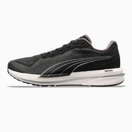 Velocity NITRO Women's Running Shoes, Puma Black-Puma Silver, small-IDN