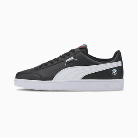 puma shoes white black