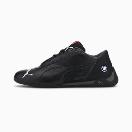 BMW M Motorsport R-Cat Youth Shoes, Puma Black-Puma Black, small-GBR