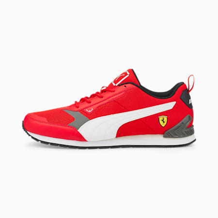 Scuderia Ferrari Track Racer Motorsport Shoes, Rosso Corsa-Puma White, small-PHL