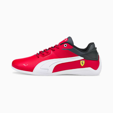 Sepatu Olahraga Motor Scuderia Ferrari Drift Cat Delta, Rosso Corsa-Puma White, small-IDN