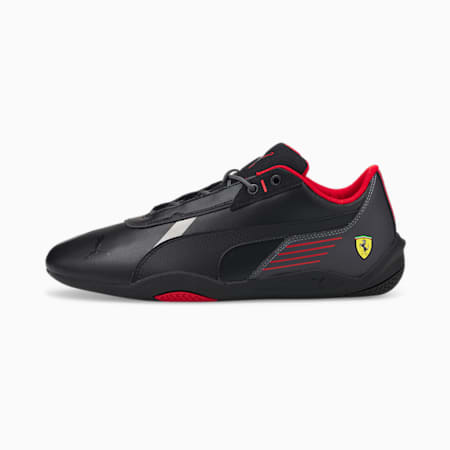 Scuderia Ferrari R-Cat Machina Motorsport Shoes, Puma Black-Asphalt, small-PHL