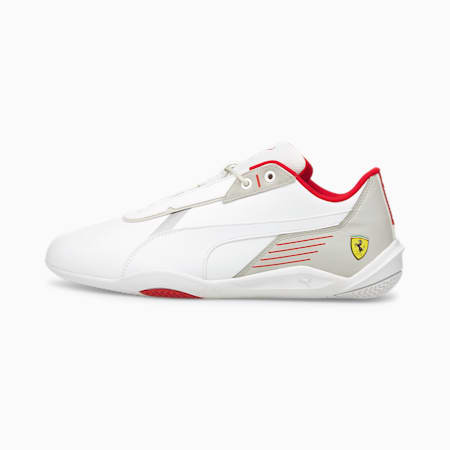 Scuderia Ferrari R-Cat Machina Motorsport Shoes, Puma White-Gray Violet, small-PHL