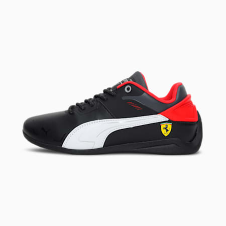 Ferrari Drift Cat Delta Kid's Sneakers, Puma Black-Puma White, small-IND