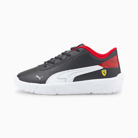 Scuderia Ferrari Drift Cat Delta Kids' Motorsport Shoes, Puma Black-Puma White, small-SEA