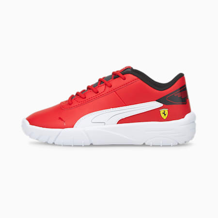 Scuderia Ferrari Drift Cat Delta Kids' Motorsport Shoes, Rosso Corsa-Puma White, small-AUS