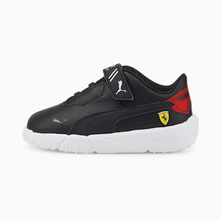 Scuderia Ferrari Drift Cat Delta Babies' Motorsport Shoes, Puma Black-Rosso Corsa, small-SEA