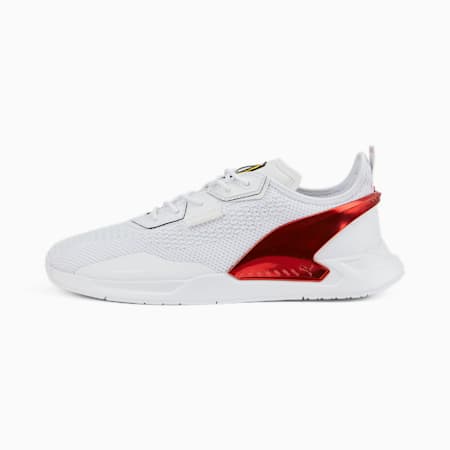 נעלי ספורט מוטורי Scuderia Ferrari IONSpeed, Puma White-Puma White-Rosso Corsa, small-DFA