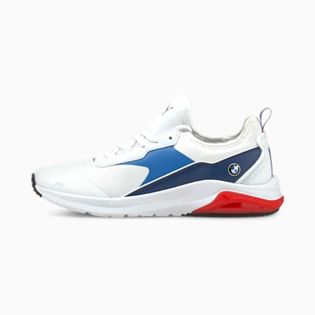 BMW M Motorsport Electron E Pro Sneakers, Puma White-Strong Blue-Estate Blue, small-IND