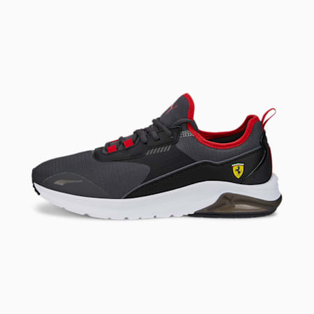 Ferrari Electron E Unisex Sneakers, Asphalt-Puma Black, small-IND