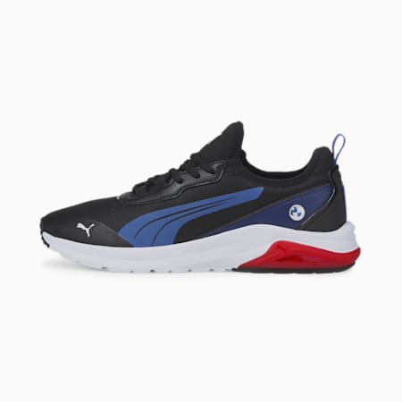 BMW M Motorsport Electron E Pro Motorsport Shoes, Puma Black-Strong Blue, small-PHL