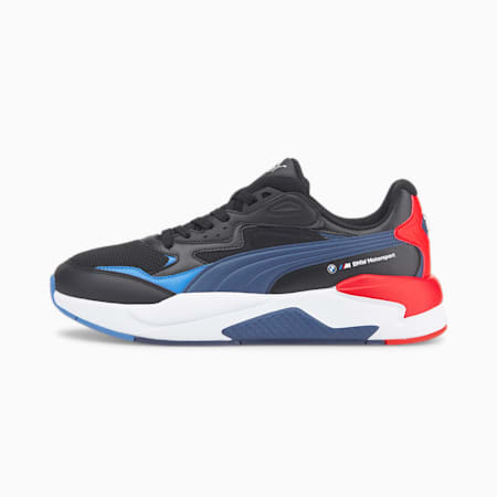 BMW M Motorsport X-Ray Speed Motorsport Shoes, Puma Black-Strong Blue-Estate Blue, small