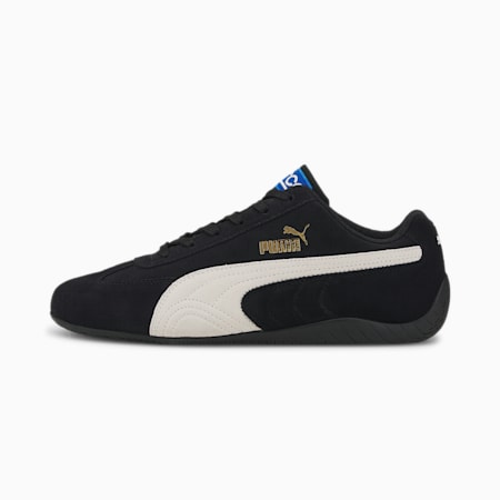 PUMA x SPARCO Speedcat OG Unisex Driving Shoes, Puma Black-Puma White, small-AUS