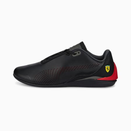 Chaussures de sports automobiles Drift Cat Decima Scuderia Ferrari, Puma Black-Rosso Corsa, small-DFA