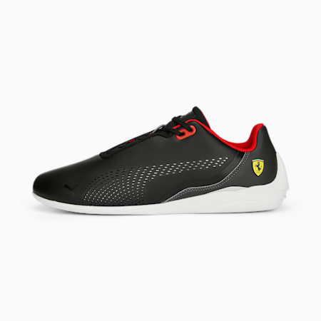 נעלי ספורט מוטורי Scuderia Ferrari Drift Cat Decima, PUMA Black-PUMA White-Asphalt, small-DFA