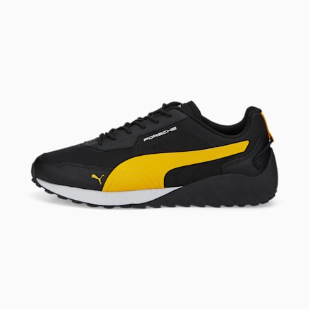รองเท้า Porsche Legacy Turbo SpeedFusion Motorsport, Puma Black-Lemon Chrome-Puma White, small-THA