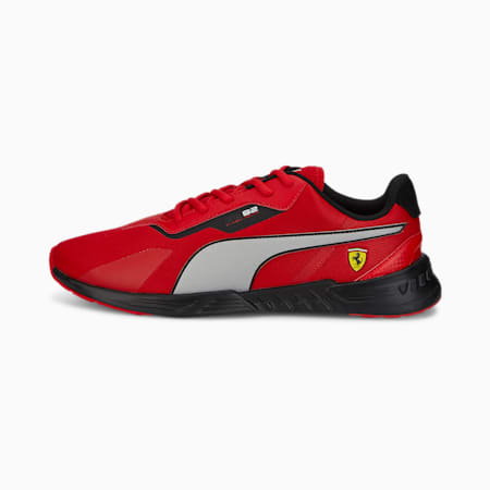 Scuderia Ferrari Tiburion Motorsport Shoes, Rosso Corsa-Puma Silver, small-PHL