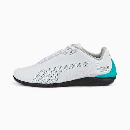 حذاء Mercedes-AMG Petronas Formula 1 Drift Cat Decima Motorsport للشباب, Puma White-Spectra Green-Puma Black, small-DFA