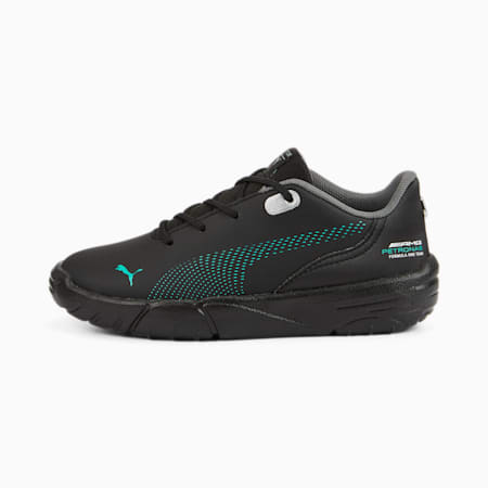 حذاء Mercedes-AMG Petronas Formula 1 Drift Cat Decima Motorsport للأطفال, Puma Black-Spectra Green, small-DFA