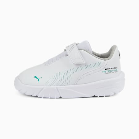 Mercedes-AMG Petronas Formula 1 Drift Cat Decima Motorsport Shoes Babies, Puma White-Spectra Green-Puma Black, small-DFA