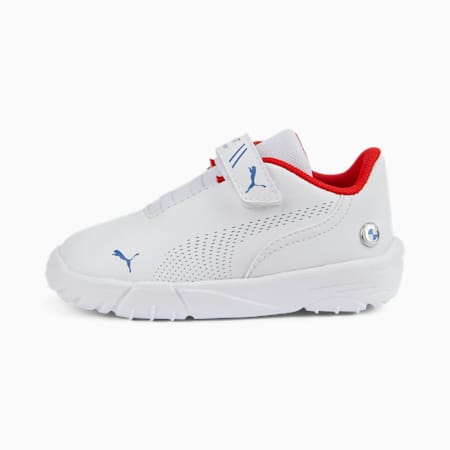 BMW M Motorsport Drift Cat Decima Infant Shoes, Puma White-Estate Blue, small-AUS