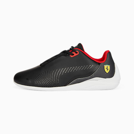 Scuderia Ferrari Drift Cat Decima Motorsport Shoes Youth, PUMA Black-PUMA White-Asphalt, small