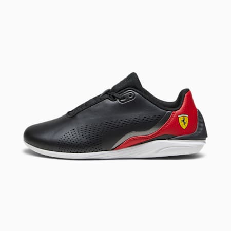 Scuderia Ferrari Drift Cat Decima motorsportschoenen voor jongeren, PUMA Black-Rosso Corsa-PUMA White, small