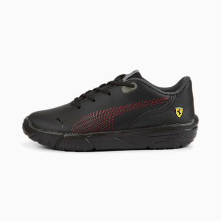 נעלי ספורט מוטורי לילדים Scuderia Ferrari Drift Cat Decima, Puma Black-Rosso Corsa, small-DFA