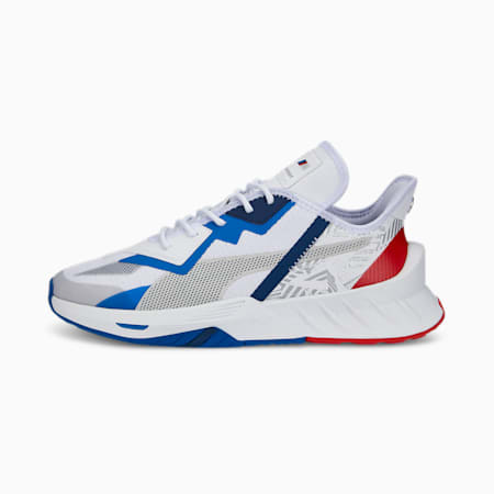 Chaussures de sports automobiles BMW M Motorsport Maco, Puma White-Puma White-Estate Blue, small-DFA