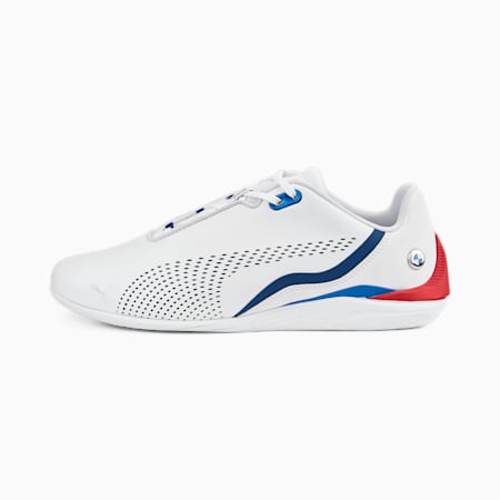 BMW M Motorsport Drift Cat Decima Motorsport Shoes, PUMA White-Pop Red-PUMA White, small-DFA