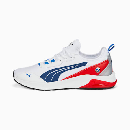 BMW M Motorsport Electron E Motorsport Shoes, Puma White-Estate Blue, small-IDN