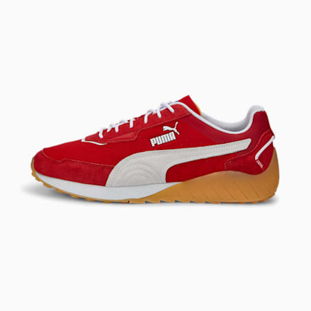 SPEEDFUSION x Sparco Motorsport Shoes, Ribbon Red-Puma White, small-AUS