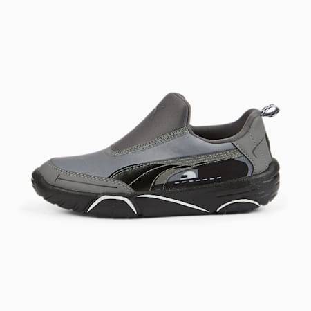 נעלי ספורט מוטורי Scuderia Ferrari Bao Kart לילדים ולילדות, Smoked Pearl-Puma Black, small-DFA